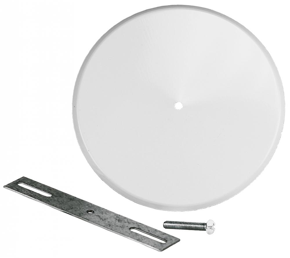 Ceiling Cover Plate ( Steel - White )