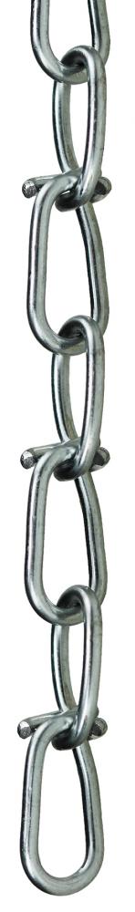 #13 Double Loop Chain Bright Galvanized