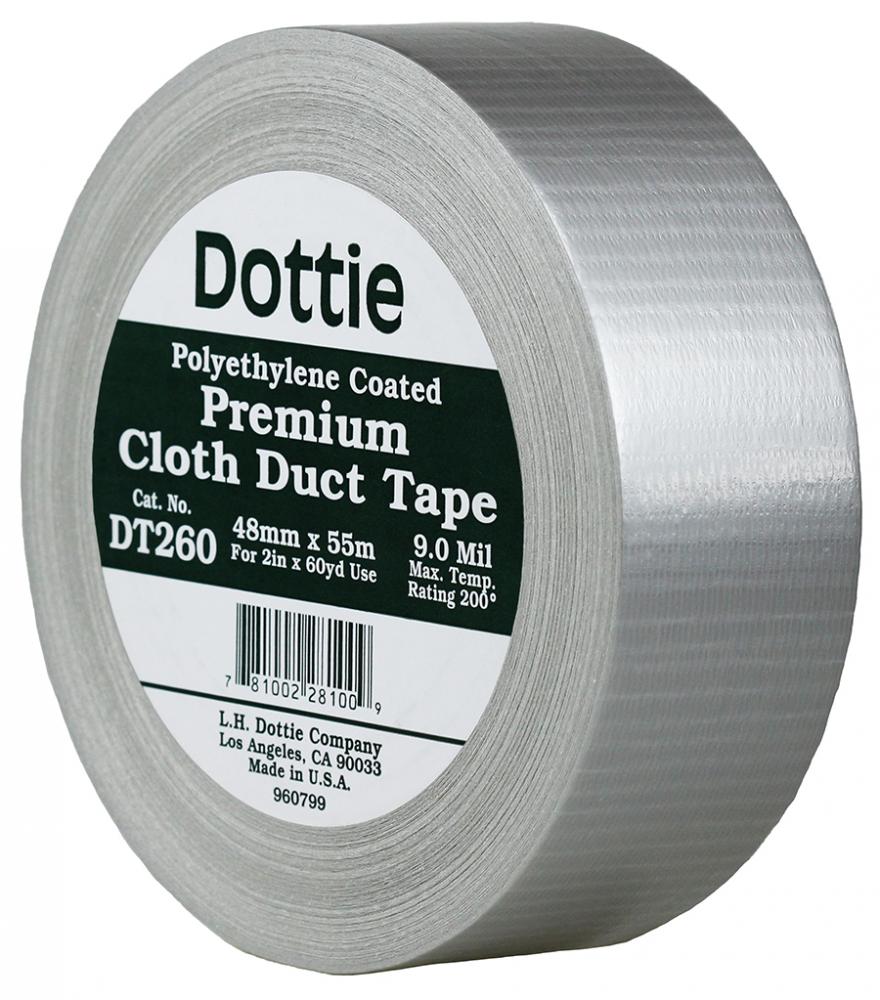 2 X 60 Yards Duct Tape ( Silver ) Industrial Gra