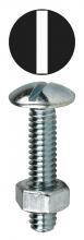 LH Dottie 1420 - 1/4-20 Machine Screw Kit Stove Bolt with Nuts