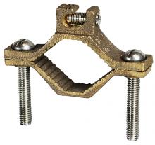 LH Dottie DLI27 - 1-1/4 to 2" Bare Ground Clamps Bronze with L