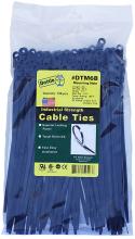 LH Dottie DTM6B - 7" Cable Ties Mounting U.V. Black Heavy Duty