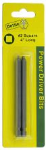 LH Dottie IB24C - Carded 2 pc. #2 X 4" - #8 - #10 Square Drive