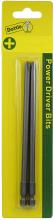 LH Dottie IB1P6C - Carded 2 pc. #1 X 6" Phillips Power Bit