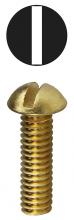 LH Dottie RMB1412 - 1/4 X 1/2 Round Head Machine Screws Solid Brass