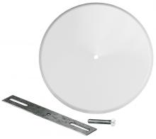 LH Dottie CP5 - Ceiling Cover Plate ( Steel - White )