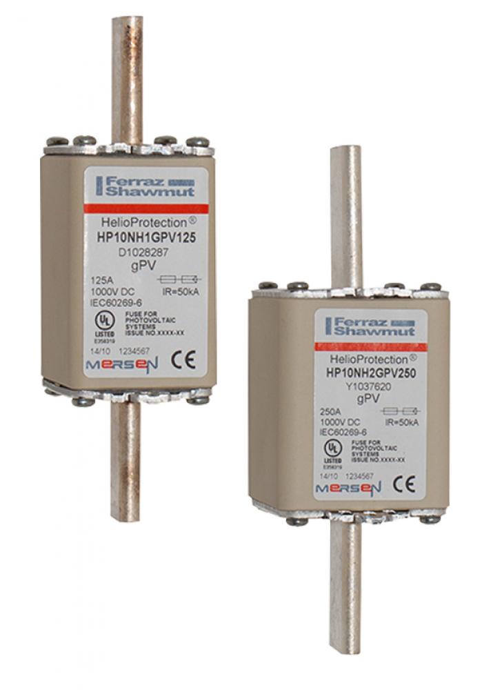 PV Fuse gPV 1000VDC IEC 1000VDC UL NH1 50A Plain