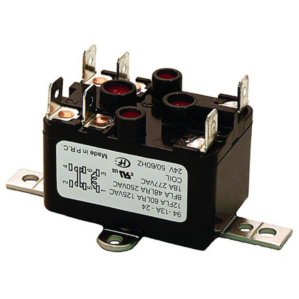 Hvy Duty Relays 25A SPST-NO+NC 24V Coil