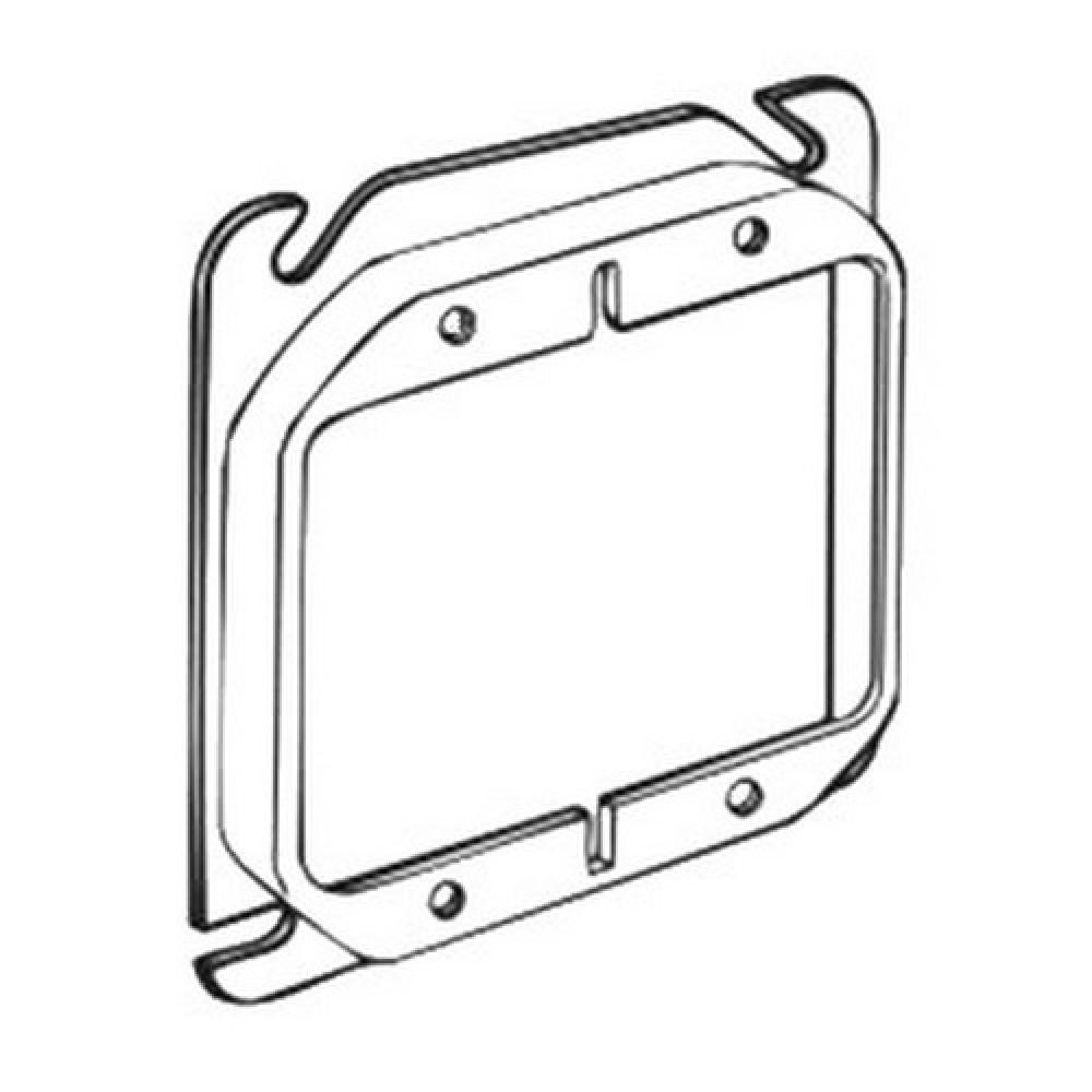 4" Stl BxCvr 2Dvc Rsd Cvr 1-1/2" Dp Drn