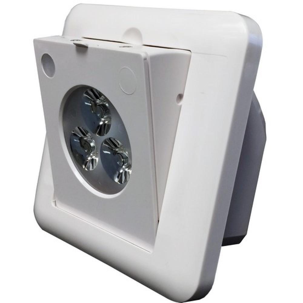 LED Motion Sensor Emerg Lgt Adj Optics