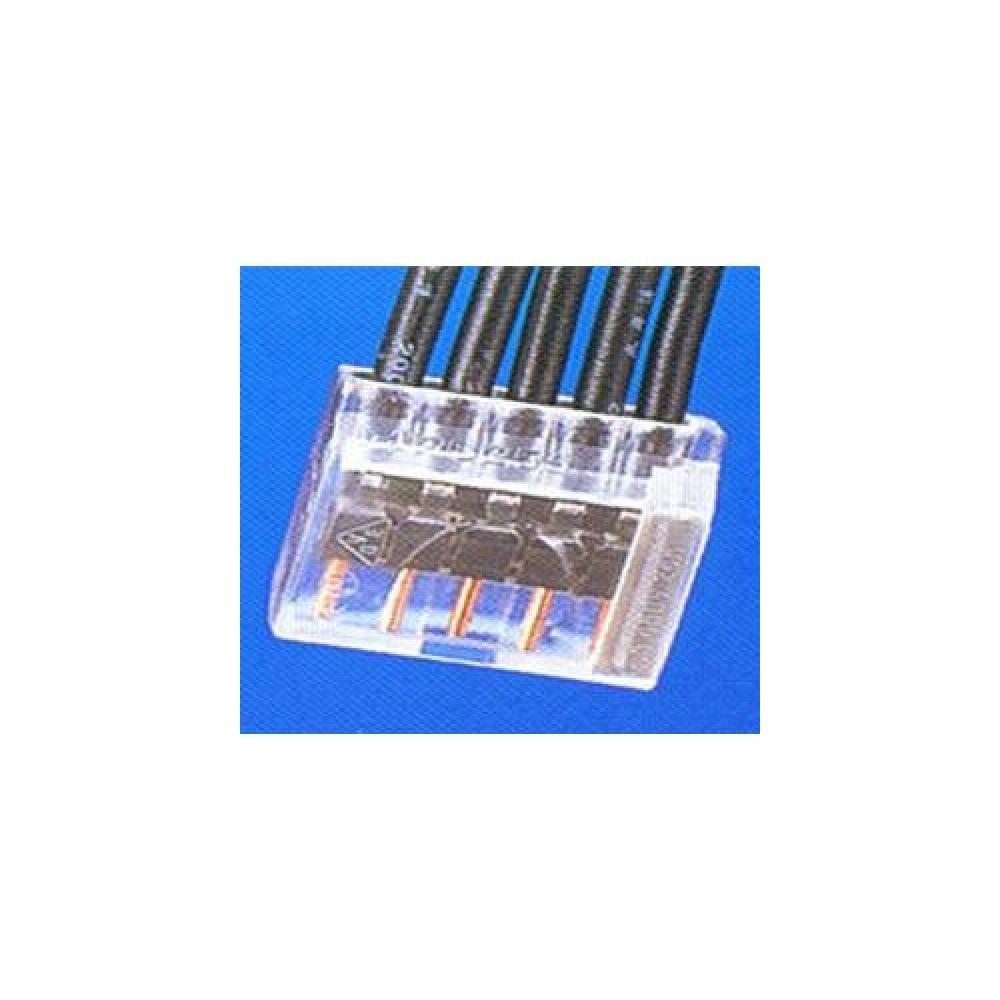 5 Pole Push-In Wire Conn Sm Pk