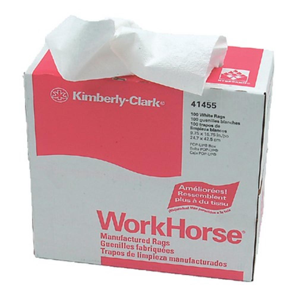 White Workhorse® Manufactured Rags