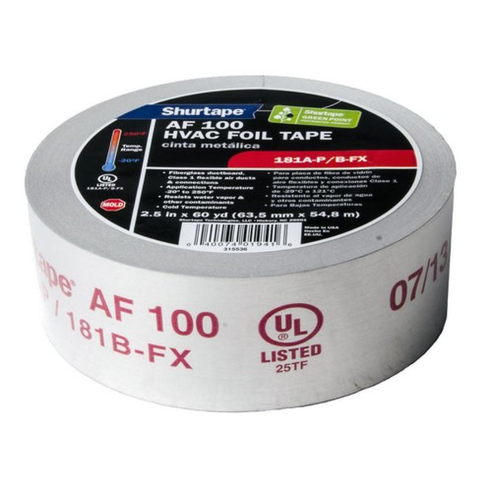 UL Listed Foil Tape 2.5" 60 Yds