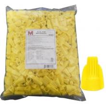 Morris 23184 - Wnged Twst Cons YEL Bagged 500 Bulk Pack