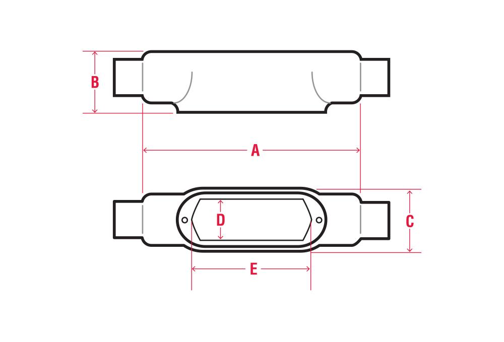 1-1/2 AL BUB FITTING MOGUL