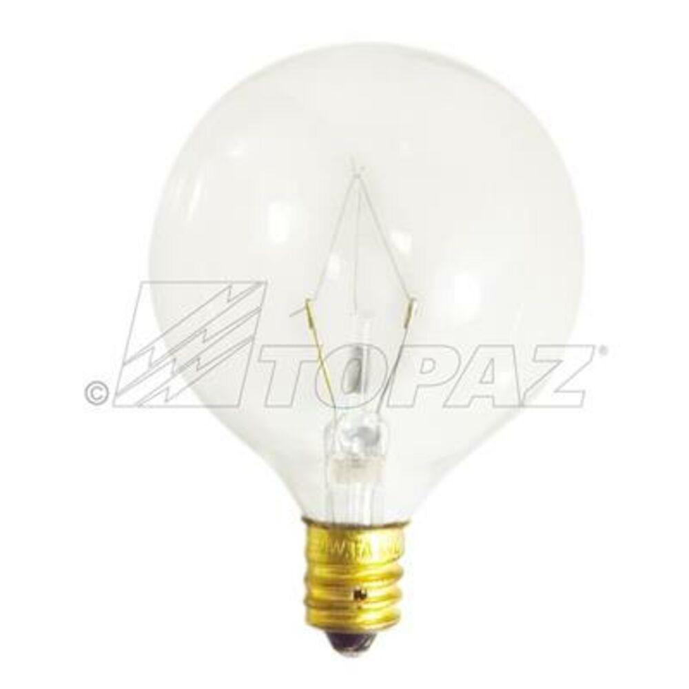 25/500PK 25W 2" WHITE GLOBE