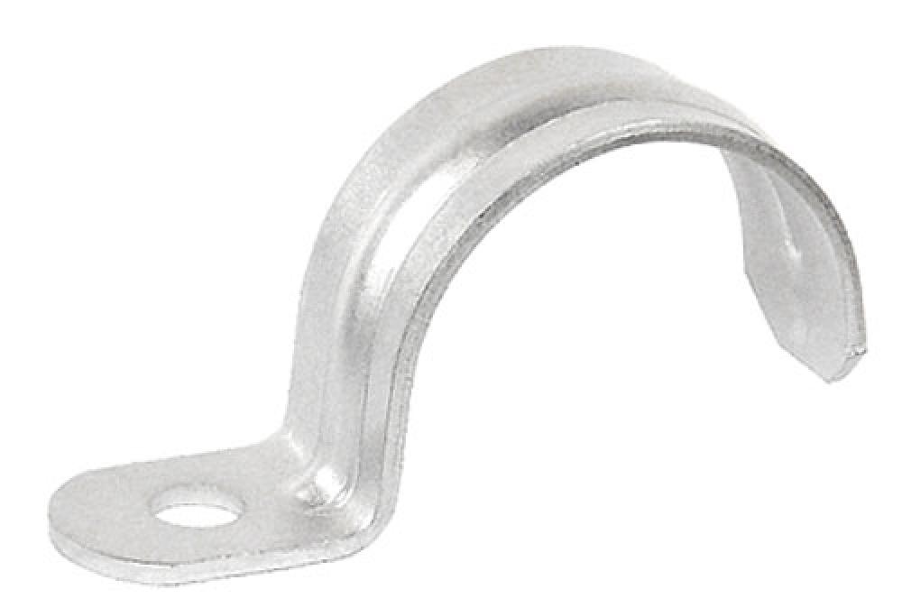 One Hole EMT Conduit Strap Steel 4" 10pk