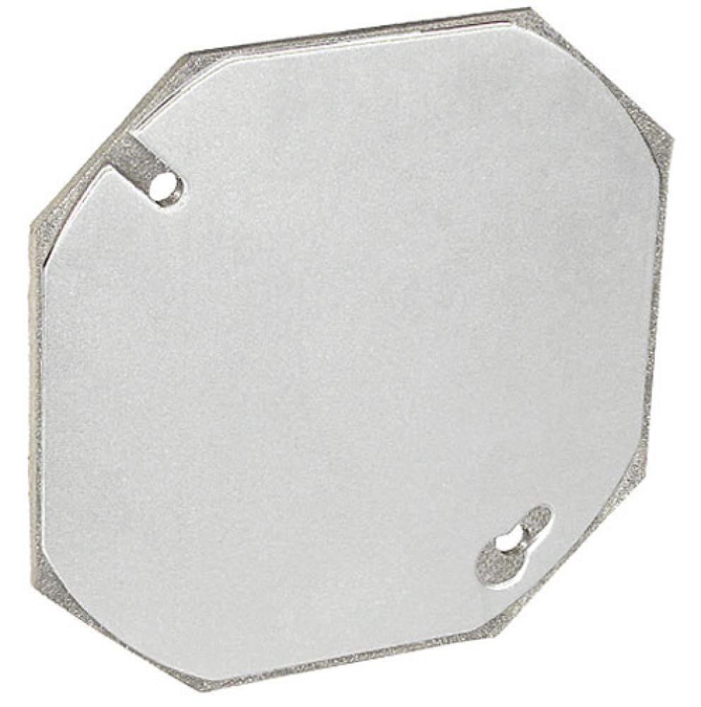 4in Flat Blank Gasketed Octagon Cover