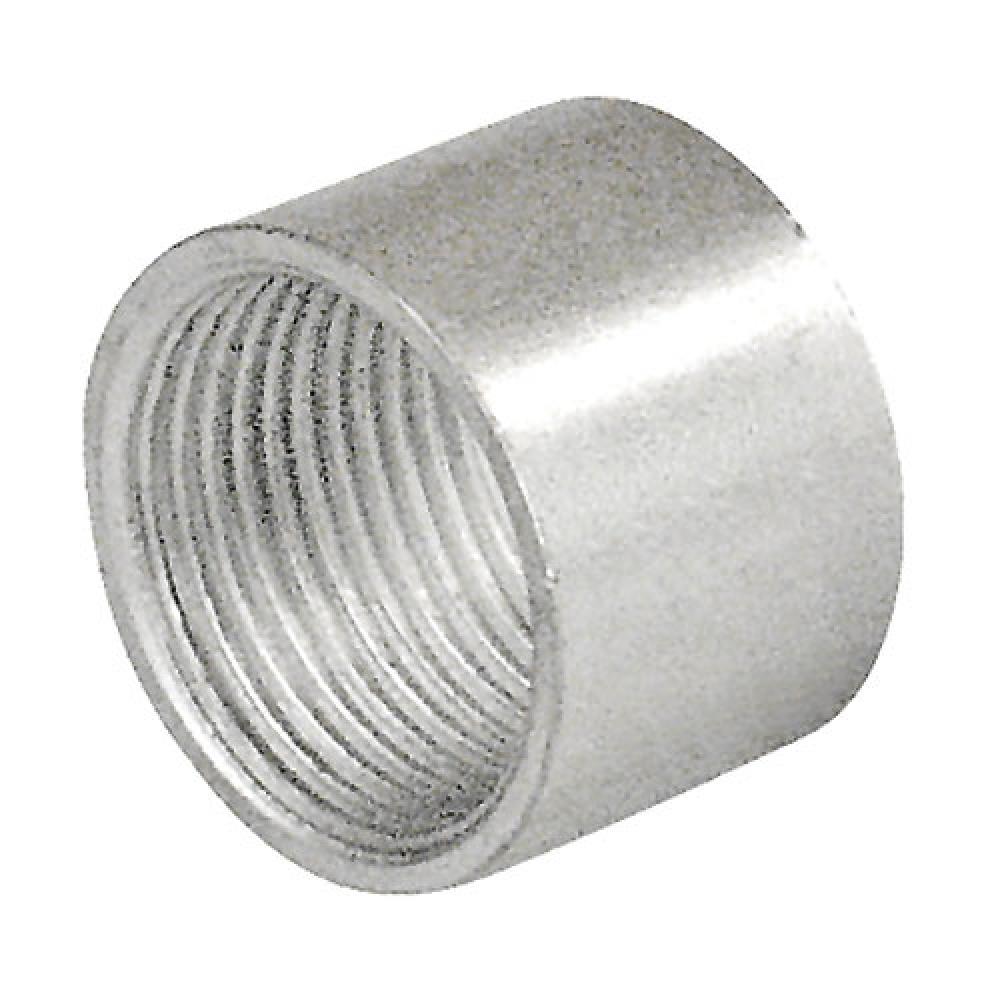 3/4in Zinc Pltd Stl Short Thrdd Coupling