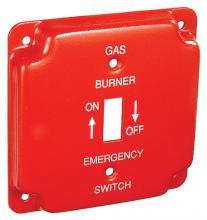 Southwire BP-1935 - 4Sq mrgncy On/Off Toggl Switch Covr 50pk