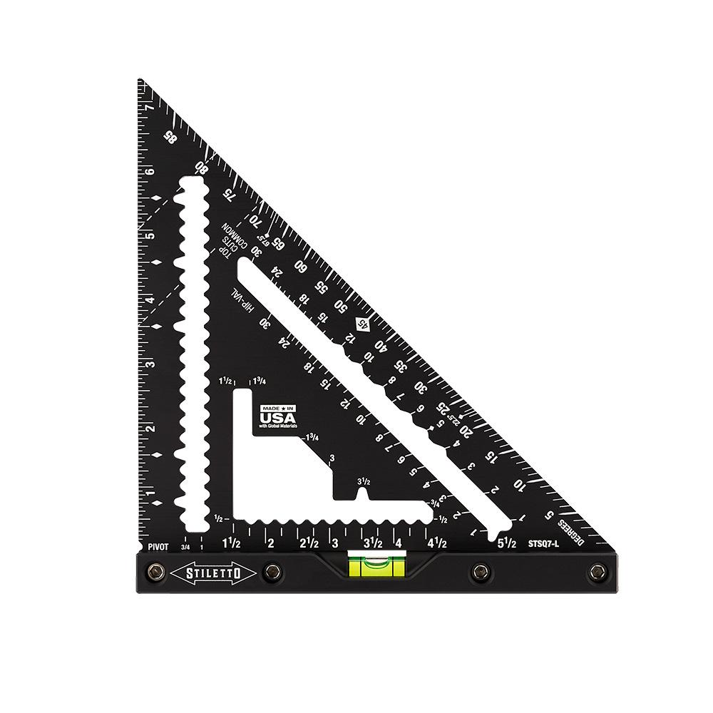 7" Carpenter Square with Level