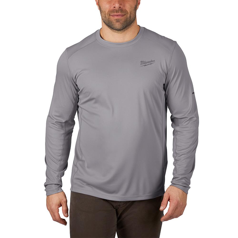 Performance Shirt - LS - Gray 2X