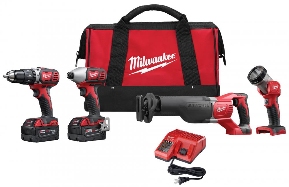 M18™ LITHIUM-ION 4-Tool Combo Kit