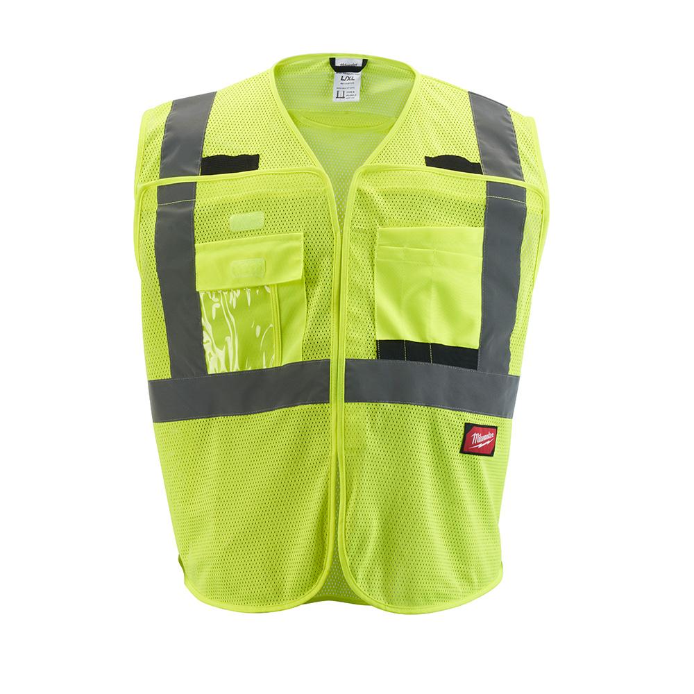 CL2 BRKAWAY YELLOW MESH VEST S/M