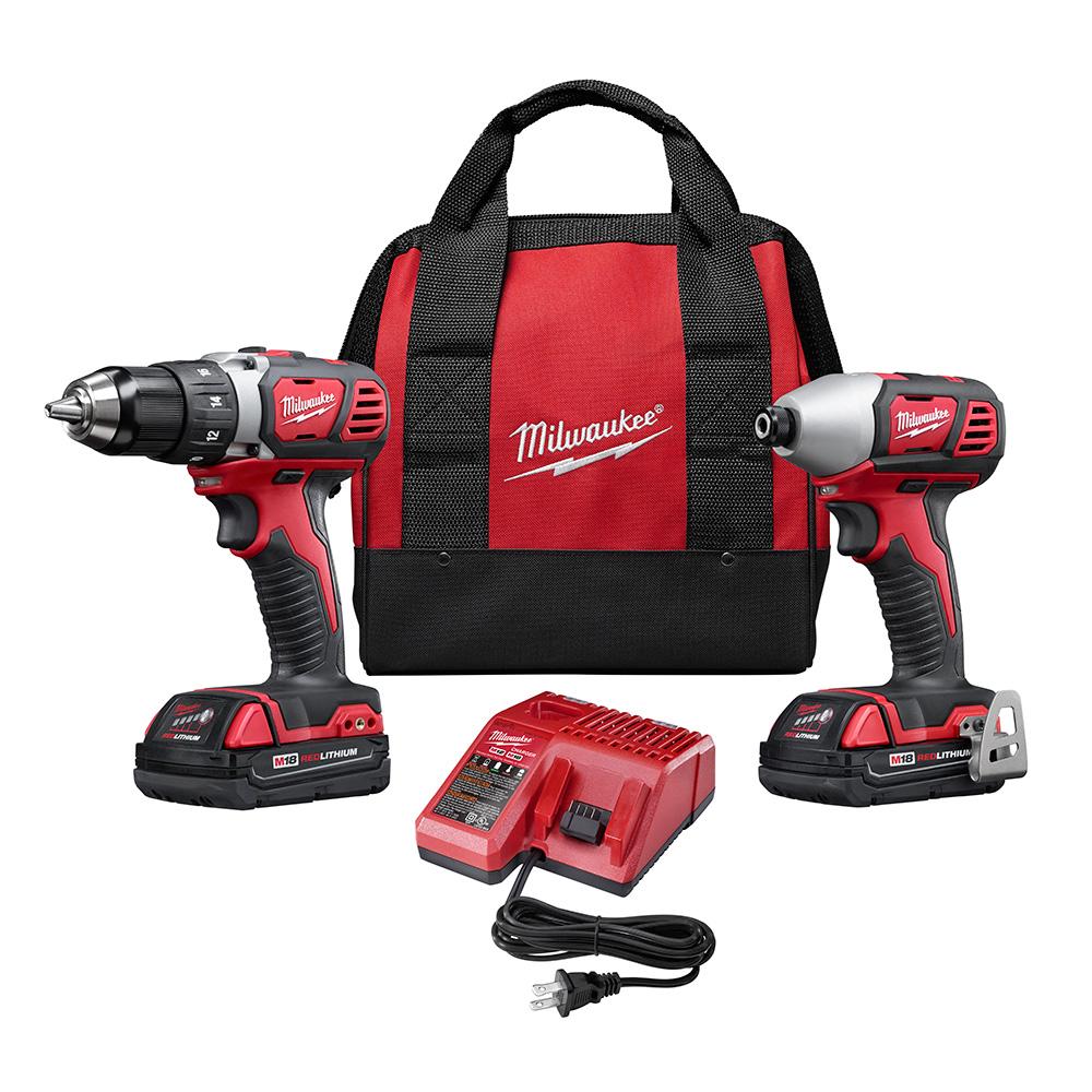 18V Compact Drill and Impact Driver