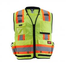 Milwaukee Electric Tool 48-73-5163 - CL2 YELLOW SURVEYOR'S VEST 2XL/3XL