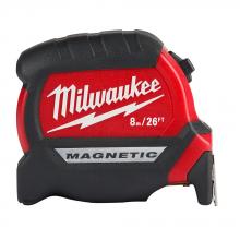 Milwaukee Electric Tool 48-22-0326 - 8M/26Ft Cmpct Magnetic Tape Measure