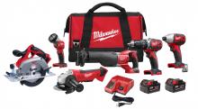 Milwaukee Electric Tool 2696-26 - M18 6PC TOOL KIT