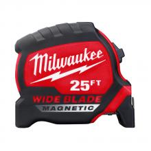 Milwaukee Electric Tool 48-22-0225M - 25Ft Wide Blade Mag Tape Measure