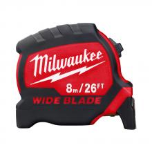 Milwaukee Electric Tool 48-22-0226 - 8M/26Ft Wide Blade Tape Measure