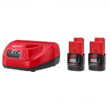 Milwaukee Electric Tool 48-11-2432P - M12™ Battery Starter Kit