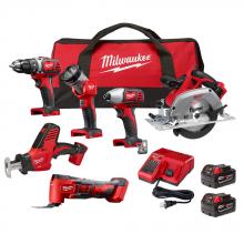 Milwaukee Electric Tool 2691-26 - M18 6-Tool Combo Kit