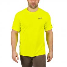 Milwaukee Electric Tool 414HV-M - Performance Shirt - SS - HI Vis M