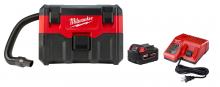 Milwaukee Electric Tool 0880-20P - Wet/Dry Vacuum W/Free Starter Kit