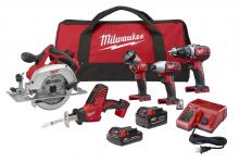 Milwaukee Electric Tool 2695-25CX - 5-Tool Combo Kit