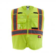 Milwaukee Electric Tool 48-73-5172 - CL2 CSA BRKAWAY YLW MESH VEST L/XL