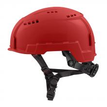 Milwaukee Electric Tool 48-73-1308 - Red Vented Helmet Type 2 Class C