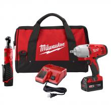 Milwaukee Electric Tool 2663-22R - 1/2" HTIW w/ Ratchet Kit