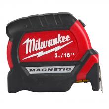 Milwaukee Electric Tool 48-22-0317 - 5M/16Ft Cmpct Magnetic Tape Measure