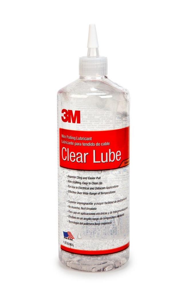 3M CLEAR LUBE WIRE PULL LUB 12DR/CASE