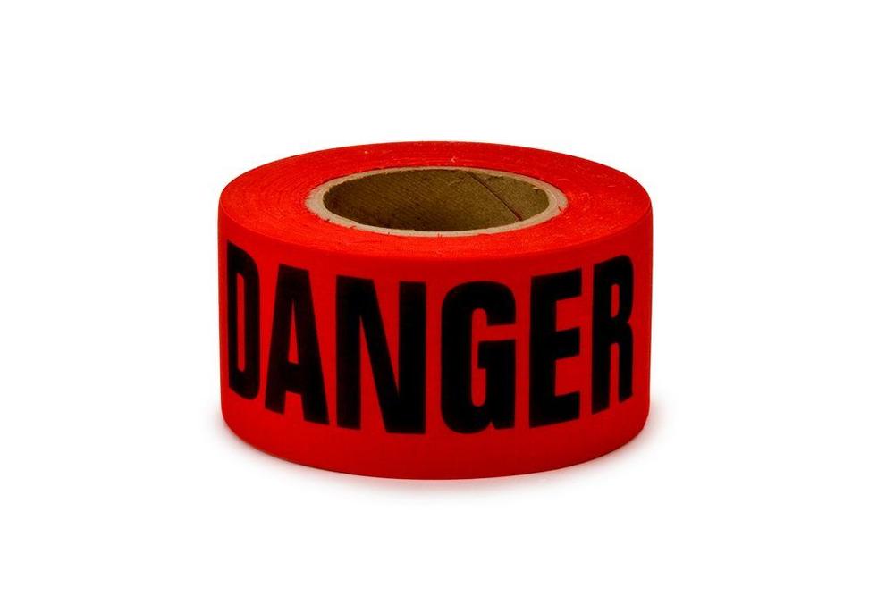 515 REPULPABLE BARRIER TAPE, DANGER