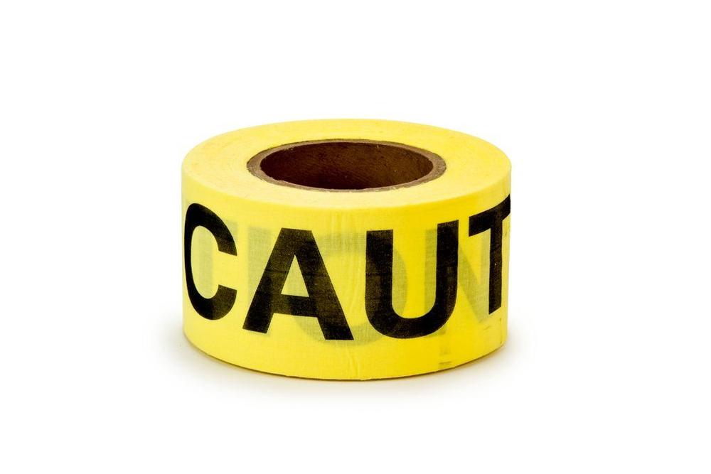 516 REPULPABLE BARRIER TAPE CAUTION