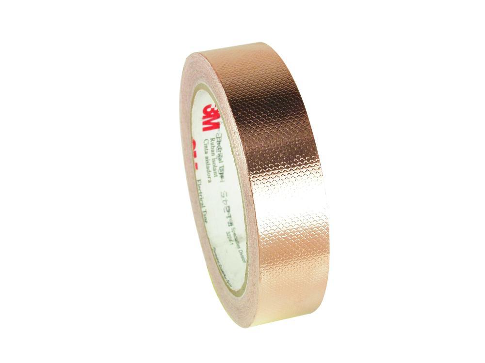 3M™ Embossed Copper EMI Shielding Tape 1245