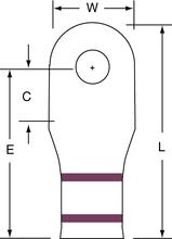 3M Electrical Products MC2-14RX - MC2-14RX SCOTCHLOK RING BTL