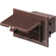 Arlington DBHB1BR - BRONZE HORIZ IN-BOX BROWN W/ BROWN COVER