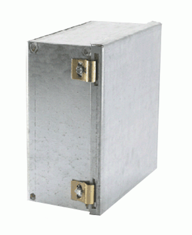 GALVANIZED HINGED COVER W/KO'S TYPE 1